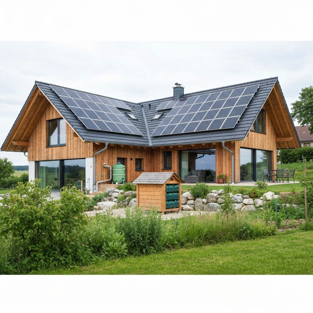 Nachhaltiges Landhaus